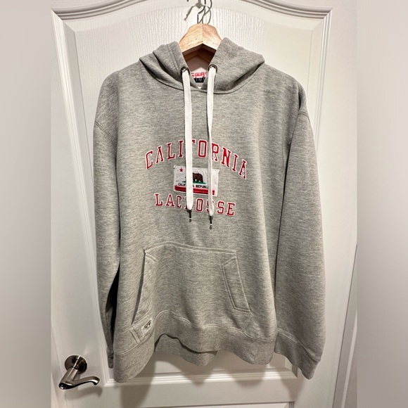 Lacrosse Unlimited California Lacrosse Hooded Sweatshirt/ Hoodie - Size: LG - Picture 3 of 12